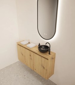 Gliss Design Echo toiletmeubel 100cm artisan eiken