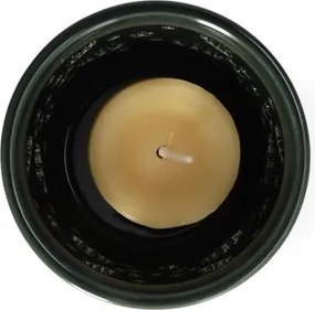 Waxinelichthouder, porselein, groen, Ø7,2 cm x 5,5 cm
