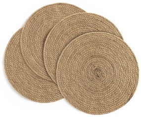 Placemats in jute, Djutt, by V. Barkowski (x4)