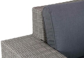 Dining Loungeset 5 personen Wicker Grijs  Garden Collections New Castle