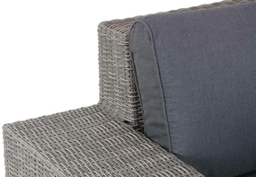 Hoek loungeset 5 personen Wicker Grijs  Garden Collections Oxford