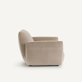 Fauteuil in fluweel, Spogano