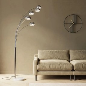 Vloerlamp Chroom