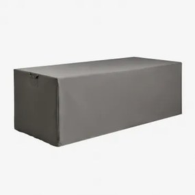 Rechthoekige Beschermhoes Voor Tuintafel Otley Grijs – Antraciet & 260 X 110 Cm - Sklum