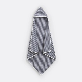 Gestreepte badcape in katoen Malo 360 g/m2