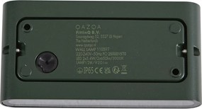 Moderne buiten wandlamp donker groen 17,5cm incl. LED IP65 - Batt