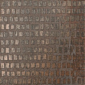 Valence Earth wandtegel 25x25cm decor ruggine gerectificeerd