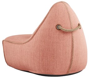 Cobana Lounge Chair & Pouf Outdoor - Rose