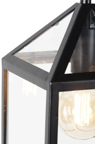 Smart buiten hanglamp zwart IP23 incl. Wifi G95 - Amsterdam