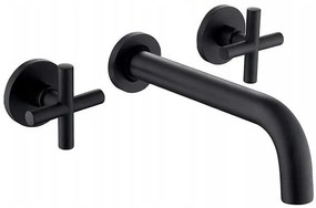 Inbouw wastafelkraan REA EXIT Black