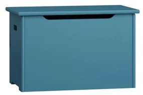 Peuter Blauw Speelgoedkist - Woody 5056231793346 Children's Beds Home Dennenhout