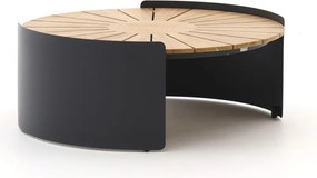Loungetafel Bellagio  | Rond  | Tuintafel Teakhout | Ø90cm | Kees Smit Tuinmeubelen