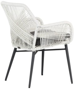 Tuinstoel Wicker Wit Lifestyle Garden Furniture Advance  whitewash