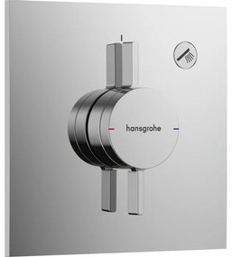 Hansgrohe Duoturn E inbouwkraan voor 1 functie chroom 75617000