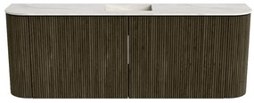 Mondiaz Joya DLux 115cm toiletmeubel ronding links/rechts shadow met wastafel faye midden zonder kraangat ostra