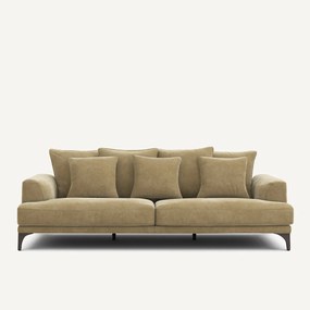 3- of 4-zits bank, in stonewashed fluweel, ARMENTO