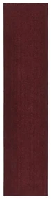 vidaXL Droogloopmat 100x450 cm bordeauxrood