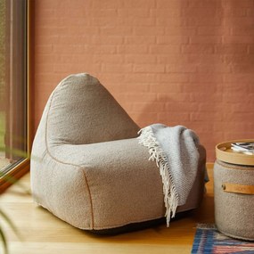 Sackit Stoel & Pouf Indoor - Teddy Brown