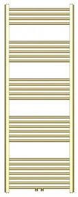 Belrad Handdoekradiator - middenaansluiting - 1600X600mm - 557Watt - Goud BWGO1600600