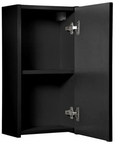 Comad Nova Black half hoge kast 30x20x60cm zwart