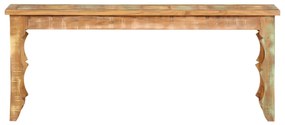 vidaXL Bankje 110x35x45 cm massief gerecycled hout