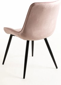 Set 6 Fluwelen Leunstoelen