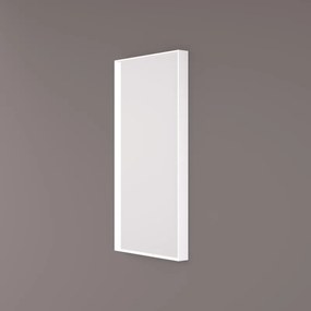 Hipp Design 9280 WLI rechthoekige witte spiegel 35x80cm