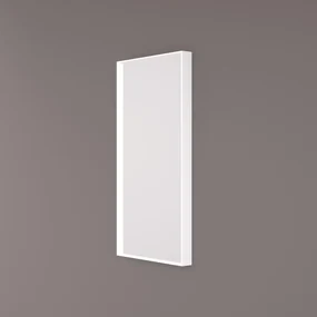 Hipp Design 9280 WLI rechthoekige witte spiegel 35x80cm