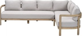 Garden Impressions Sirocco lounge dining set 2-delig rechts - grey sand
