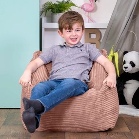 Morgan Corduroy Kinder Zitzakstoel - Roze