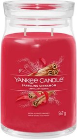 Yankee Candle geurkaars - Sparkling Cinnamon - Signature Large Jar