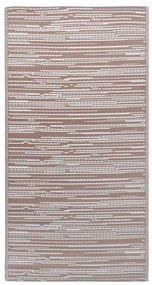 vidaXL Buitenkleed 140x200 cm polypropeen taupe