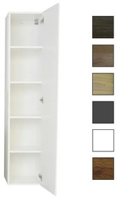 Sanicare kolomkast met reling greep 33,5x160x32cm grey-wood