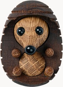 Handgemaakt decoratief object Spike Mini van essenhout