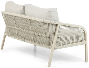 Stoel en Bank Loungeset 5 personen Aluminium/rope Taupe  Lifestyle Garden Furniture Biagio
