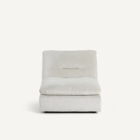 Modulaire fauteuil in linnen fluweel, GIULIANO
