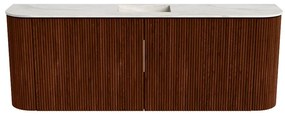 Mondiaz Joya DLux 115cm toiletmeubel ronding links/rechts ruby met wastafel faye midden zonder kraangat ostra