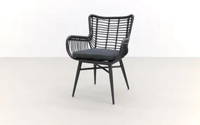 Jasmine Black/Ambassador 240x100 cm. tuinset - 7 delig