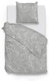 Zo!Home Paisley di Lino Dekbedovertrek Dove Grey – Bij Swiss Sense