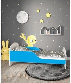 Peuter Blauw Eenpersoonsbed Cosmo - Voor kinderen Kinderen Peuter Junior 5056231767934 Children's Beds Home, 160x80, Nee, Geen Children's Beds Home Me