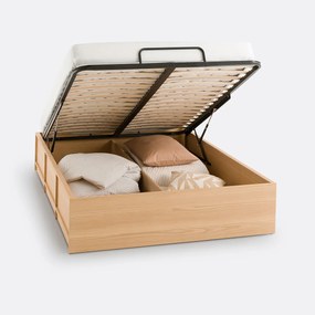 Kofferbed met ophefbare bedbodem, Senssia