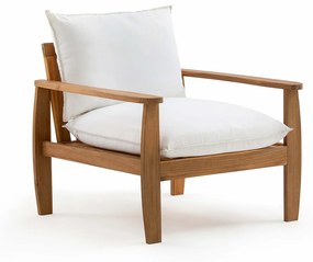 Fauteuil voor de tuin in acacia, Nellia