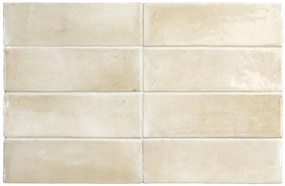 Jabo Premium Koko wandtegel 15x5cm beige glans