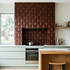 3D Houten Wandpaneel | Merbau XL | 30×60 cm | Wanddecoratie