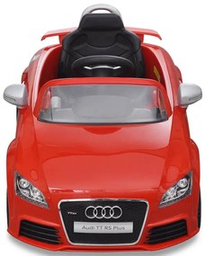 vidaXL Elektrische auto Audi TT RS met afstandsbediening rood