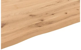 Goossens Eettafel Blade, Boomstamblad 180 x 90 cm 5 cm dik