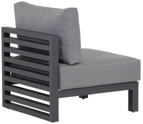 Hoek loungeset  Aluminium Grijs 5 personen Santika Furniture Santika Jaya