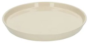 Ontbijtbord, steengoed, beige, spikkel,Ø 20,5 cm