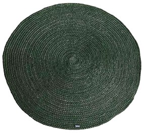 Vloerkleed (120cm) Jute Round - Groen