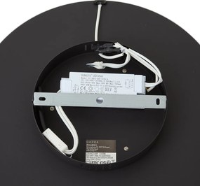 Moderne plafondlamp zwart incl. LED 3-way switch - Frini